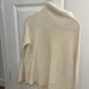 Vince Cream Turtleneck Sweater